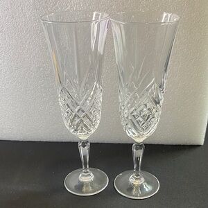 Crystal Champagne Flutes